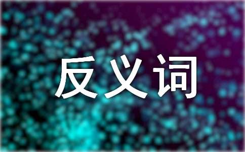 优柔寡断的反义词是什么