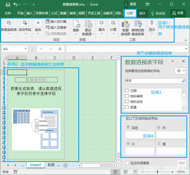 如何使用Excel做数据透视表？3分钟教会你！
