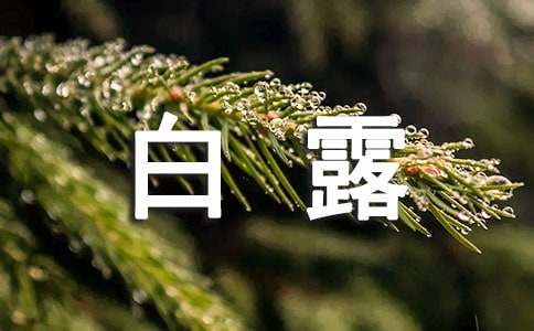 白露节气农谚大全