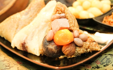 今天包粽子日记