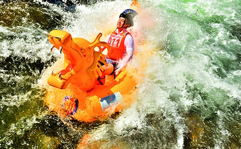 到双溪漂流的日记