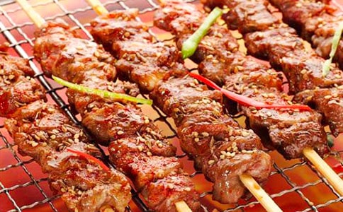 河滩烧烤游记-作文