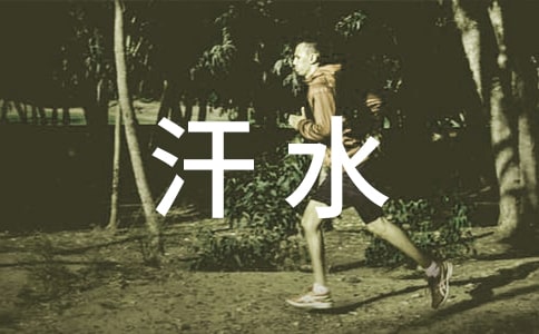 有汗水才会有收获作文