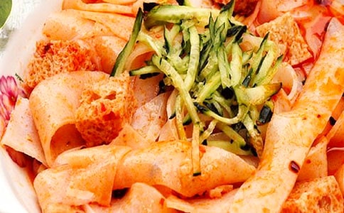 有关写西安凉皮的作文