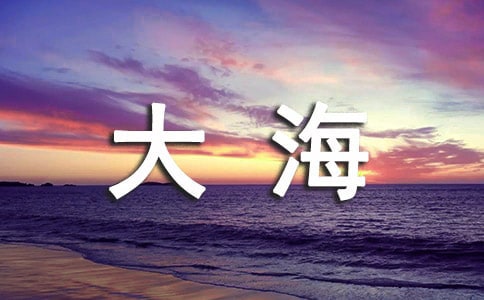 向往大海作文800字