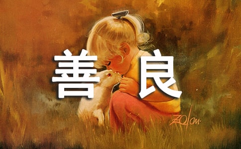 留些善良给自己取暖作文