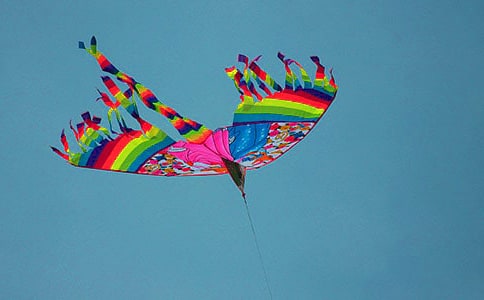 描写放风筝的优美段落