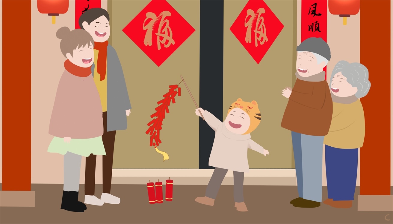 蛇年春节新年春联对联