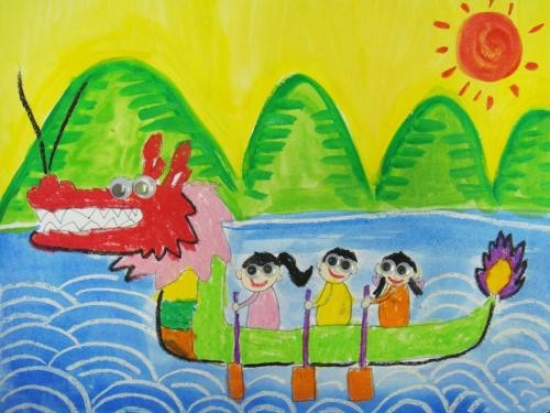 1591770695568591.jpg 小学生端午节绘画作品三年级