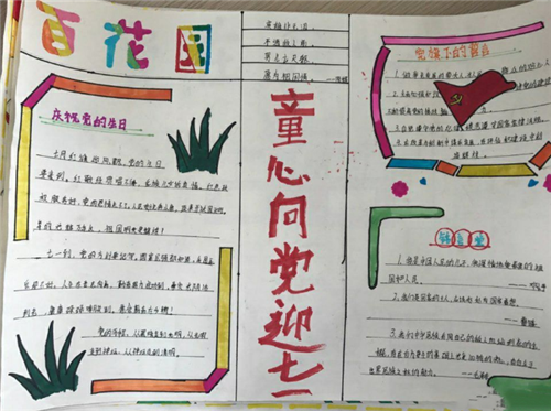 1593324430672750.png 关于建党99周年手抄报简单2020